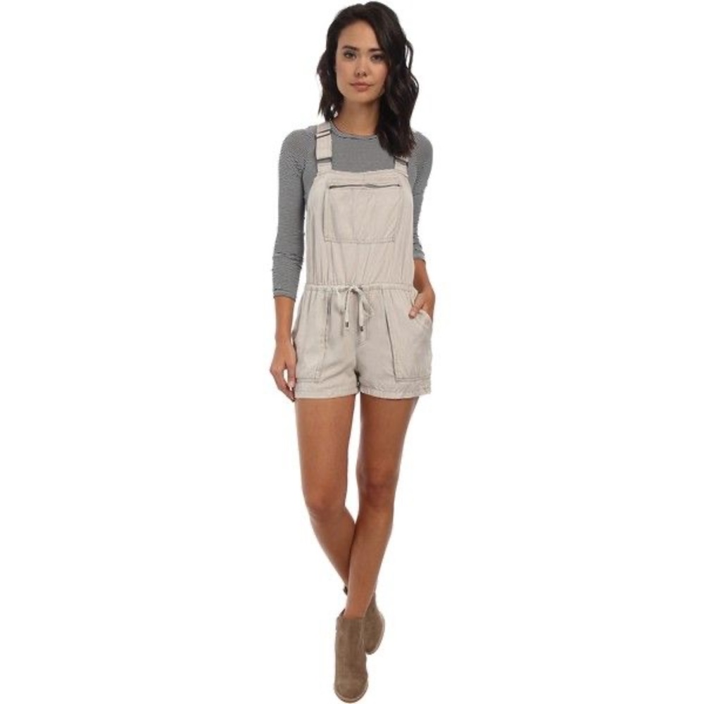 Free People Basically Backless Shortall Overall